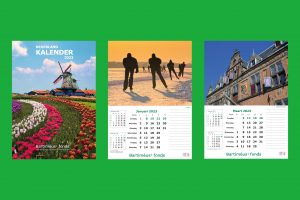 Visual met 3 kalenderbladen