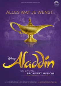 Poster musical Aladdin