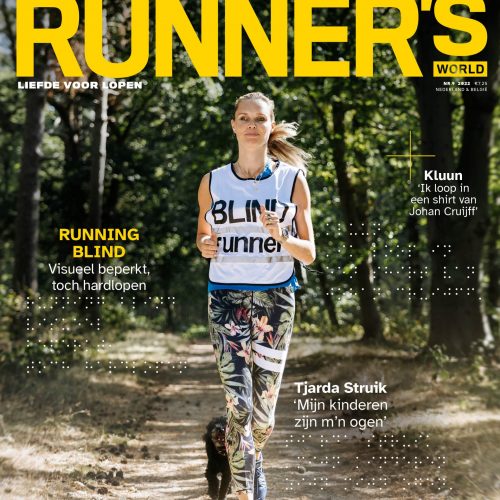 Cover Runner's World met Tjarda