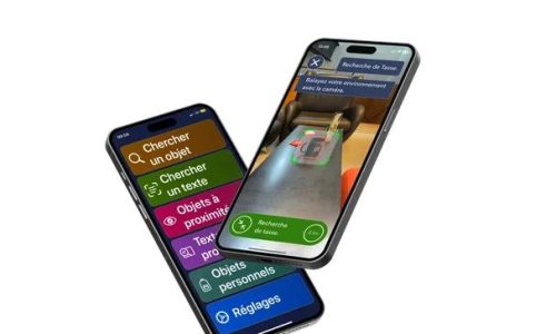 Smartphone met daarop geopend de OOrion-app.