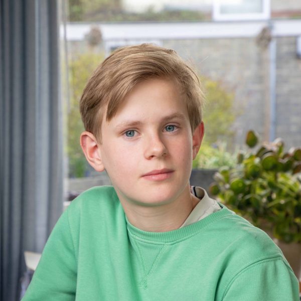 ‘Pas op zijn tiende hebben we Niek verteld dat zijn zicht afneemt.’