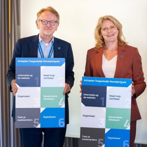 Hoe maak je werelderfgoed toegankelijk voor mensen met een visuele beperking? Hiervoor is nu een concreet actieplan ontwikkeld.
