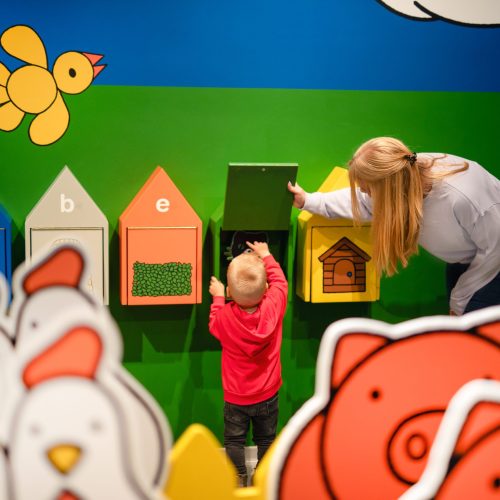 In het nijntje museum in Utrecht is van alles te beleven, ook voor kinderen die weinig of niets kunnen zien.
