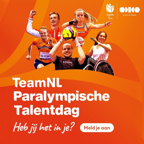 NOC*NSF zoekt enthousiaste sporters met een (visuele) beperking: kom ook naar de Topsport Talentdag op 24 oktober 2026 in Rotterdam!
